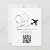 搭乗通過先飛行機ハート結婚ズ セーブザデート (裏面)