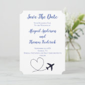 搭乗通過先飛行機ハート結婚ズ セーブザデート (スタンド正面)