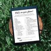 携帯のベビーシャワーゲームに何が含まれているかを我慢する 招待状