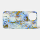 携帯ケースをカスタマイズ - 大理石ゴールドの筋脈 Case-Mate iPhoneケース (裏面 (横))