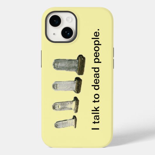 携帯ケース - 私は死んだ人と話す Case-Mate iPhoneケース (裏面)