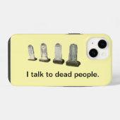 携帯ケース - 私は死んだ人と話す iPhoneケース (裏面横)