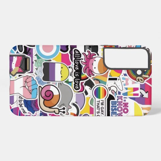 携帯ケース SAMSUNG GALAXYケース (裏面横)