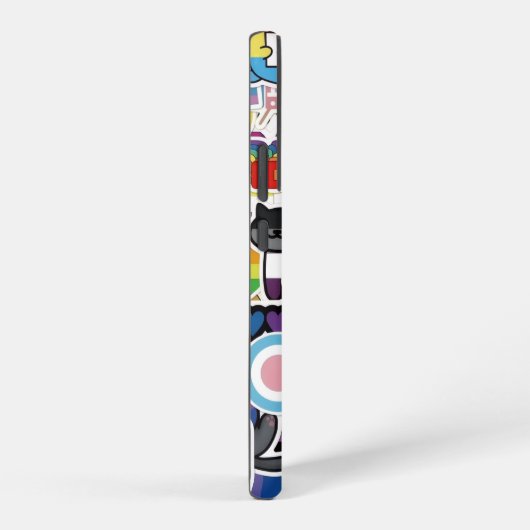 携帯ケース SAMSUNG GALAXYケース (右側面)
