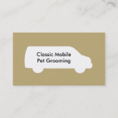 携帯ペットグルーミング名刺 名刺 (裏面)
