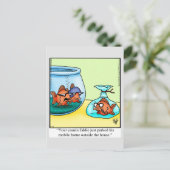 携帯ホームおもしろいユーモアポストカード ポストカード (スタンド正面)