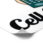 携帯信じに入っている ポスター (角)