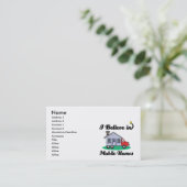 携帯信じ家に居る 名刺 (スタンド正面)