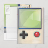 携帯型ゲーム機 ポストカード (正面/裏面)
