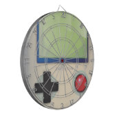 携帯型ゲーム装置 ダーツボード (正面左)