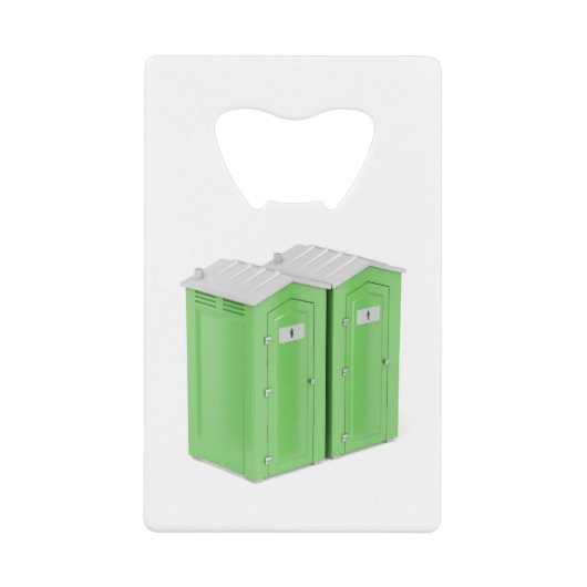 携帯用化学トイレ クレジットカード栓抜き (正面)