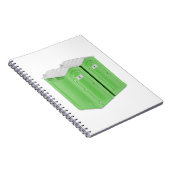 携帯用化学トイレ ノートブック (右側)