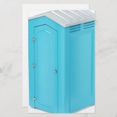 携帯用化学洗面所 便箋 (正面/裏面)