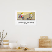 携帯電化製品003 ポスター (キッチン)