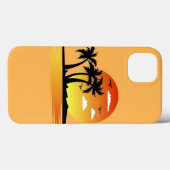 携帯電話のイエローカラーカバーケースのためのあなたの携帯電話 Case-Mate iPhoneケース (裏面 (横))