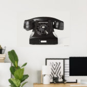 携帯電話のクローズアップ ポスター (ホームオフィス)