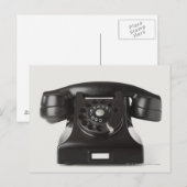 携帯電話のクローズアップ ポストカード (正面/裏面)