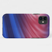 携帯電話のケース絵を描における青と赤のブラシストローク Case-Mate iPhoneケース (裏面(横))