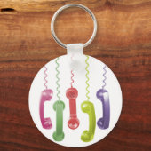 携帯電話のハンドセット キーホルダー (正面)