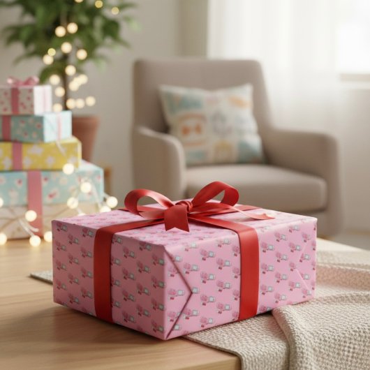 携帯電話のラッピング紙 ラッピングペーパー