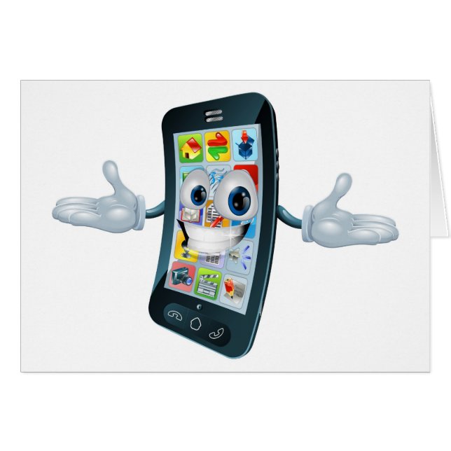 携帯電話の人 (正面横)