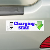 携帯電話の充満座席-スクールバスの印かステッカー バンパーステッカー (車上)