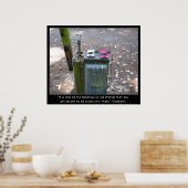 携帯電話の充電 ポスター (キッチン)