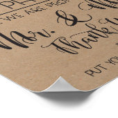 携帯電話の写真の式の結婚サインは出ない ポスター (角)