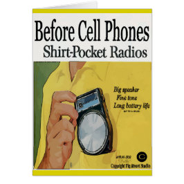 携帯電話の前に、トランジスタラジオ