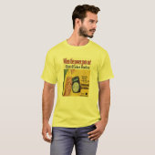 携帯電話の前に、トランジスタラジオ Tシャツ (正面フル)