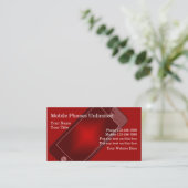 携帯電話の名刺 名刺 (スタンド正面)