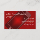 携帯電話の名刺 名刺 (正面)