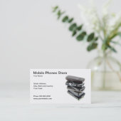 携帯電話の名刺 名刺 (スタンド正面)