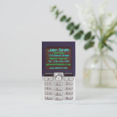 携帯電話の名刺 名刺 (スタンド正面)