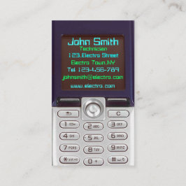 携帯電話の名刺 名刺