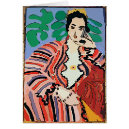 携帯電話の女性抽象芸術4