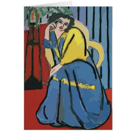 携帯電話の女性抽象芸術5