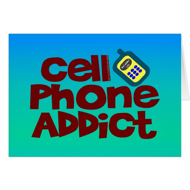 携帯電話の常習者 (正面横)