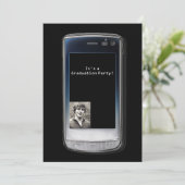 携帯電話の招待状 招待状 (スタンド正面)