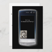 携帯電話の招待状 招待状 (正面/裏面)