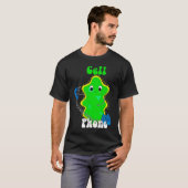 携帯電話の未来科学化学スタッド Tシャツ (正面フル)