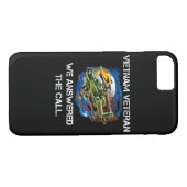 携帯電話の箱のベトナムの退役軍人は呼出しに答えました Case-Mate iPhoneケース (裏面(横))