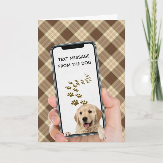 携帯電話の誕生日文字メッセージ カード (正面)