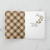 携帯電話の誕生日文字メッセージ カード (内部)