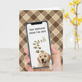 携帯電話の誕生日文字メッセージ カード (黄色い花)