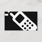 携帯電話アクセサリー技術 名刺 (裏面)