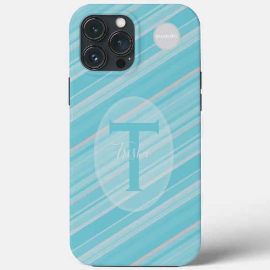 携帯電話ケース(イニシャル名HAMbyWG) Case-Mate iPhoneケース (裏面)