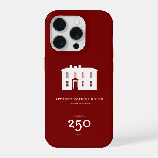携帯電話ケース — スティーブン・ホプキンス・ハウス iPhoneケース (裏面)