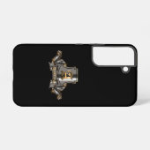 携帯電話ケース（丈夫）光沢 SAMSUNG GALAXYケース (裏面横)