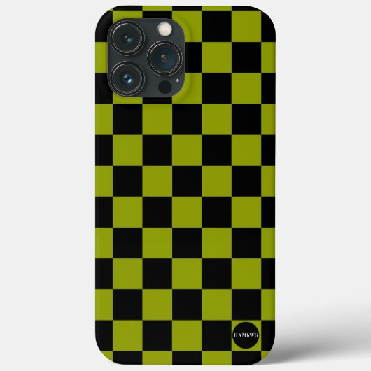 携帯電話ケース – HAMbyWG市松模様にの数 Case-Mate iPhoneケース (裏面)